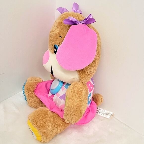 Fisher Price Interactive Musical Talking Puppy 3 Level Smart Stages - All Works - Picture 9 of 11